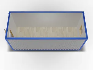 Блок-контейнер 6 на 2,4, отделка ПВХ, двойное утепление