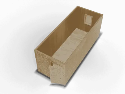 утепленная бытовка отделка стен мдф