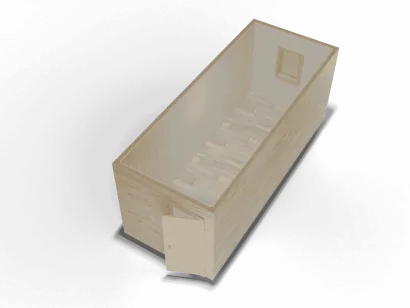 усиленная утепленная бытовка