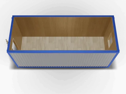 Блок-контейнер 6 на 2,4 в базовой комплектации, отделка МДФ панели