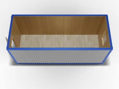 Блок-контейнер 6 на 2,4, отделка МДФ, двойное утепление