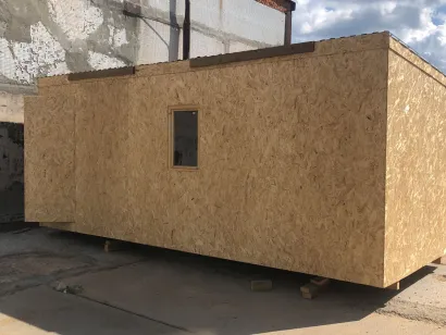 Бытовка из ОСБ фото