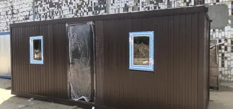 блок-контейнер распашонка коричневый